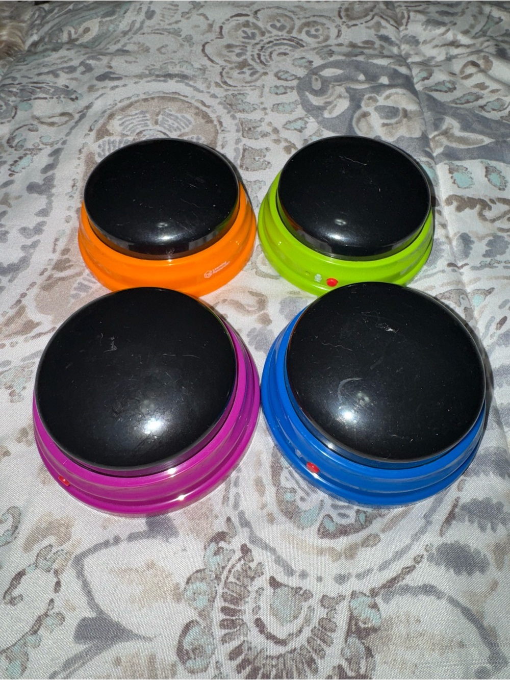 Learning Resources Recordable Buttons - Set of 4